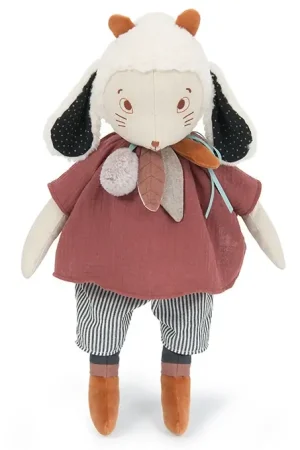 Actieprijs Moulin Roty Groot Knuffel Schaap Fenouil, Après la pluie