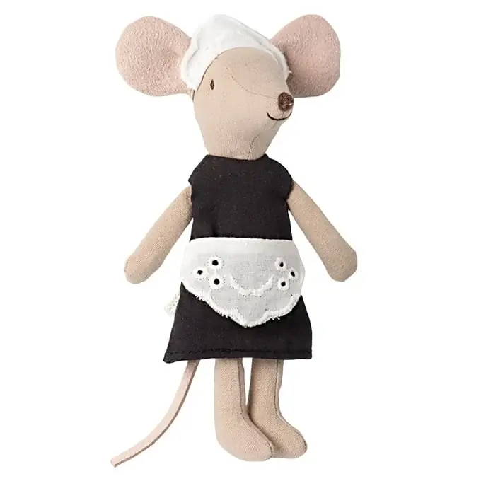 Maileg Grote Zus Muis, Bediende/Serveerster, Maid Mouse Actieprijs