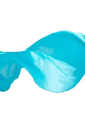 Sarah's Silks Speelzijde, Turquoise, 53 x 53 cm Bestseller