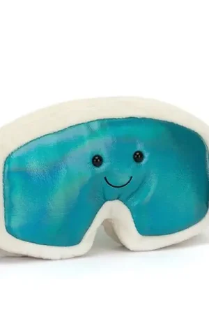 Rechtstreeks Van De Fabrikant Jellycat Knuffel Skibril, Amuseables Sports Ski Goggles, 17cm