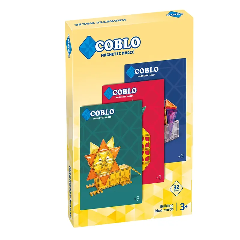 Coblo magnetische tegels Bouwkaarten 32 stuks Tijdelijk Beschikbaar