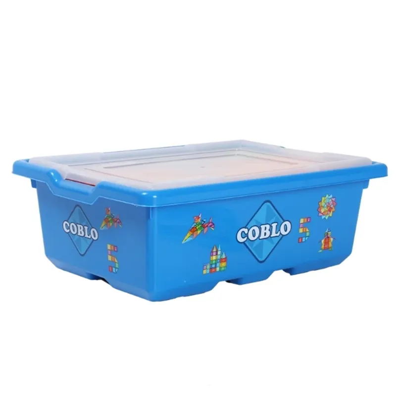 Coblo magnetische tegels classic 200 stuks in schoolbox Premium