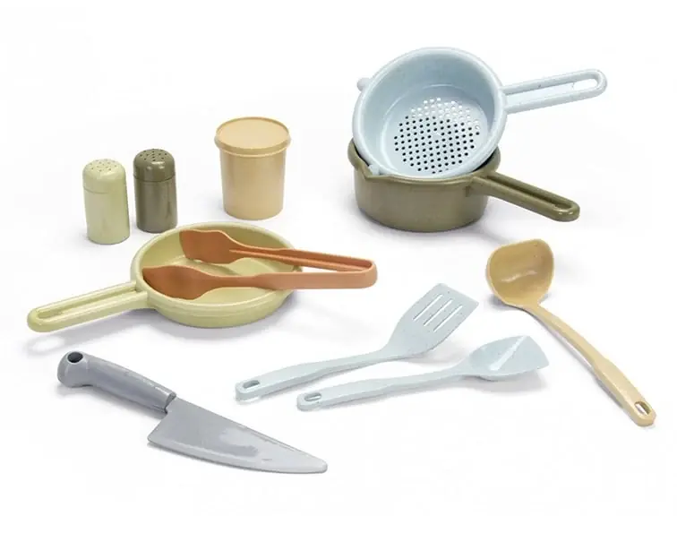 Direct Verzonden Dantoy Bioplastic Keuken Set, 12-Delig