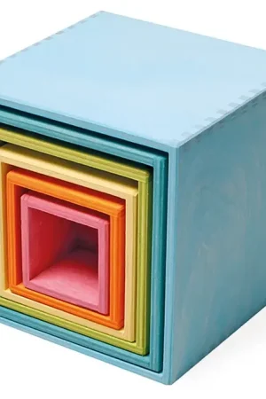 Betrouwbaar Grimm's Stapelkisten 6-delig, Pastel