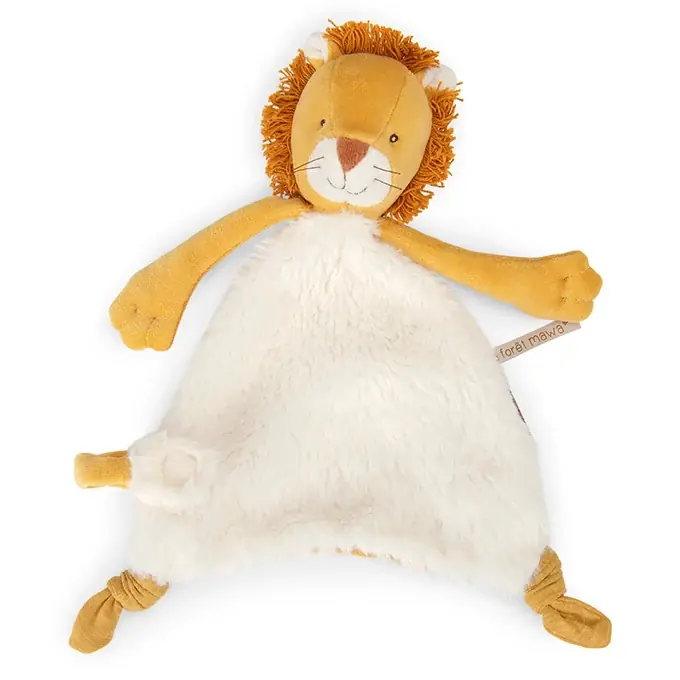 Dagaanbieding Moulin Roty Knuffeldoekje Leeuw Mamba, 'La forêt Mawa'