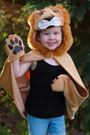 Finale Uitverkoop Great Pretenders, Leeuwen Cape, Woodland Storybook Lion Cape, 2-3 jaar