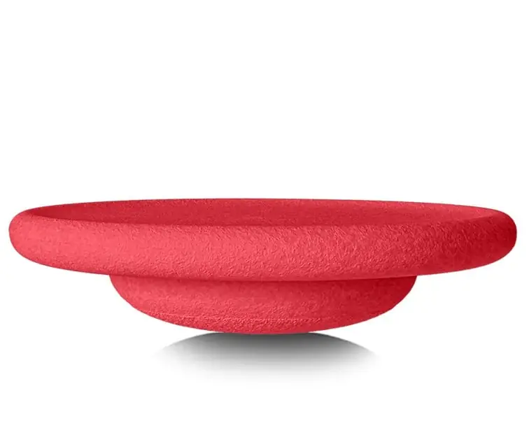 Populair Stapelstein Balance Board Rood