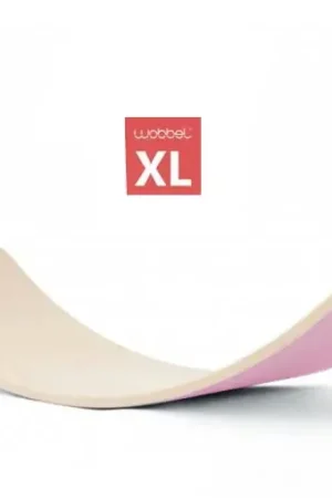Nu Kopen Wobbel XL blank gelakt - vilt wilde rozen - vanaf 140 cm