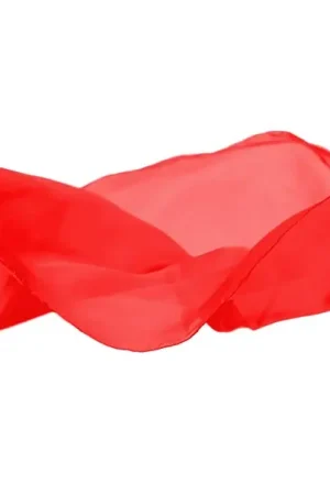 Sarah's Silks Speelzijde, Rood, 89 x 89 cm Must-Have