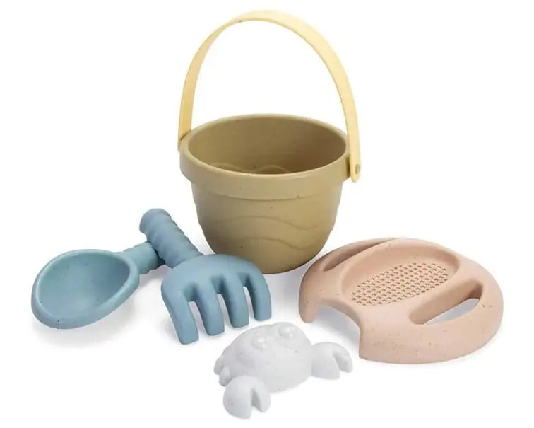 Direct Beschikbaar Dantoy TINY Bioplastic Strandset, 5-Delig