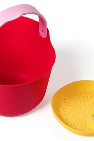 Gereduceerde Prijs Quut Bucki, Emmer met zeef, Cherry