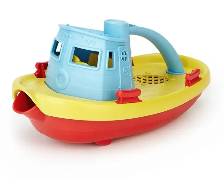 Green Toys Sleepboot Tugboat blauw Voordeelprijs