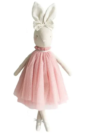 Alimrose Knuffel Konijn, Daisy Bunny - Blush Sparkle, 48 cm Koopje