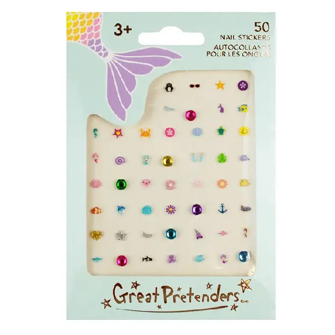 Koop Online Great Pretenders, Nagel Stickers Zeemeermin, 50 stuksGreat Pretenders,