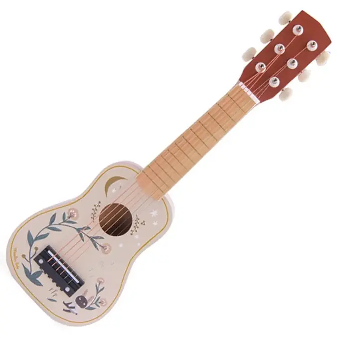 Moulin Roty Houten Gitaar, 'Après la pluie' Direct Beschikbaar