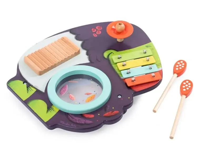 Moulin Roty Houten Muziekset Toucan 'Dans la Jungle' Op = Op