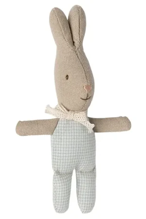 Actieprijs Maileg konijn My Rabbit, light blue check, 11 cm