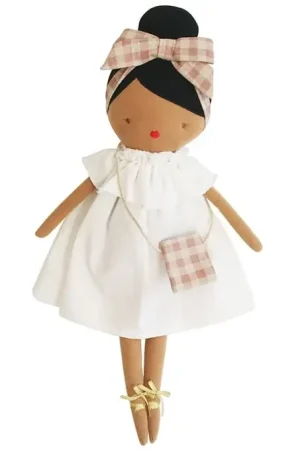 Meest Verkocht Alimrose Knuffelpop, Piper Doll Ivory, 43 cm