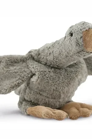 Senger Knuffel met warmtekussen, Gans Grijs Klein Bestseller