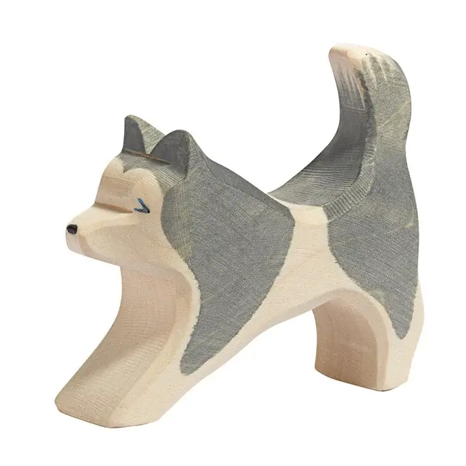Ostheimer Houten Husky / Sledehond lopend Koopje
