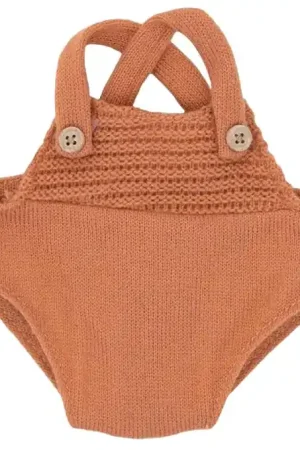 Beperkt Aanbod Olli Ella Romper voor Dinkum Doll - Roest