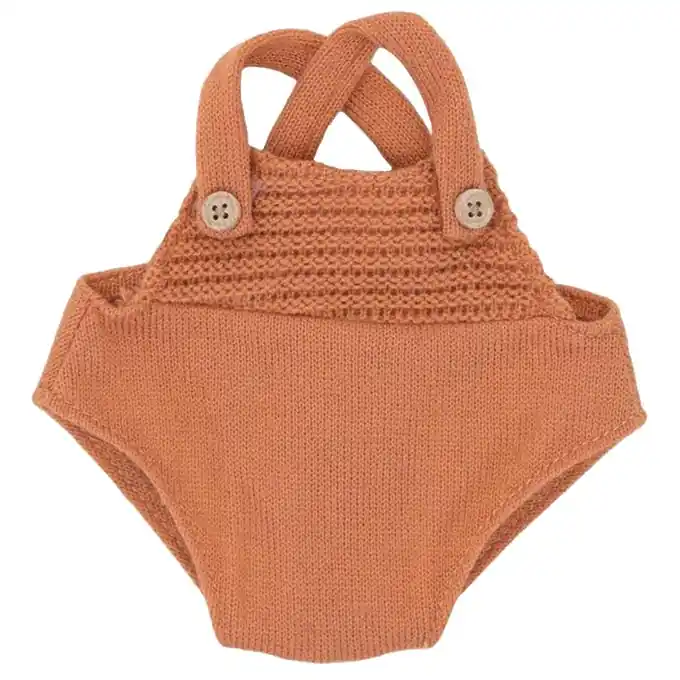 Beperkt Aanbod Olli Ella Romper voor Dinkum Doll - Roest