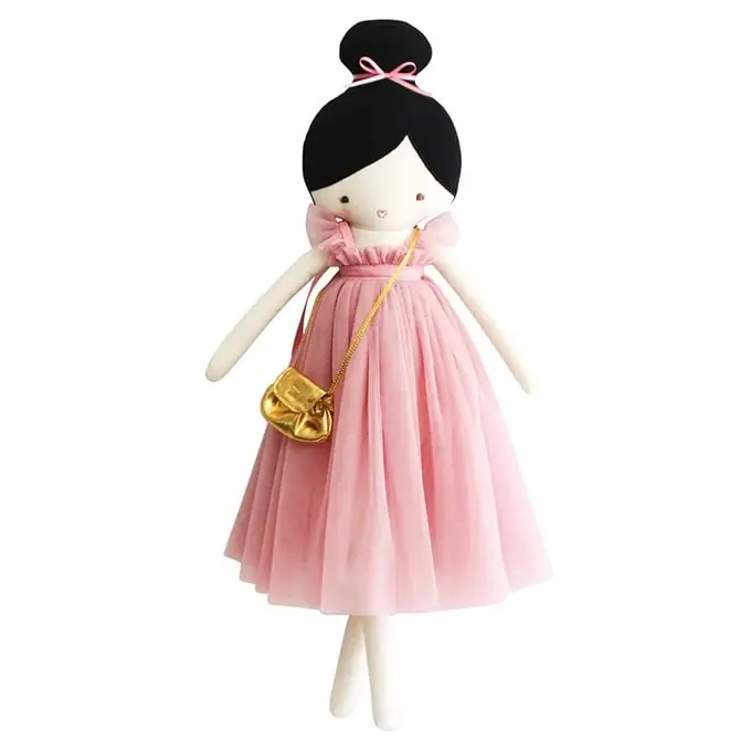 Alimrose Knuffelpop, Charlotte Doll Blush, 48 cm Beperkt Aanbod