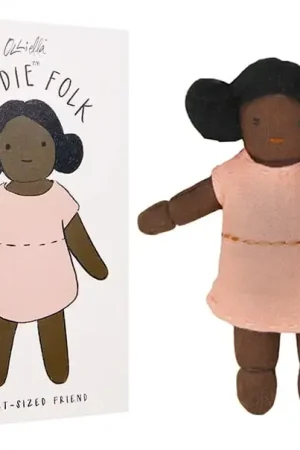 Op = Op Olli Ella Holdie Folk poppenhuispopje Fleur 11 cm