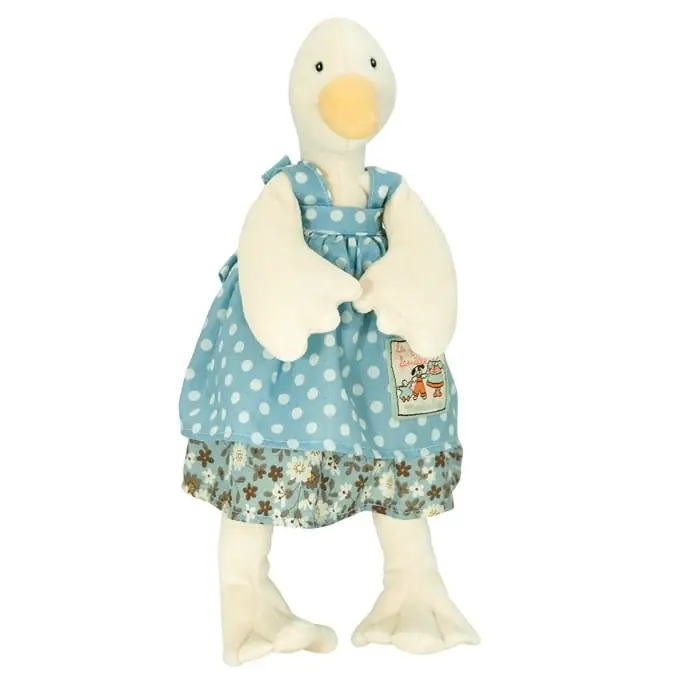 Uitverkoop Moulin Roty Knuffel Jeanne de Eend, 30cm