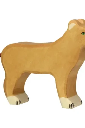 Tijdelijk Beschikbaar Holztiger Houten Leeuwin