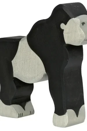 Holztiger Houten Gorilla Alleen Vandaag