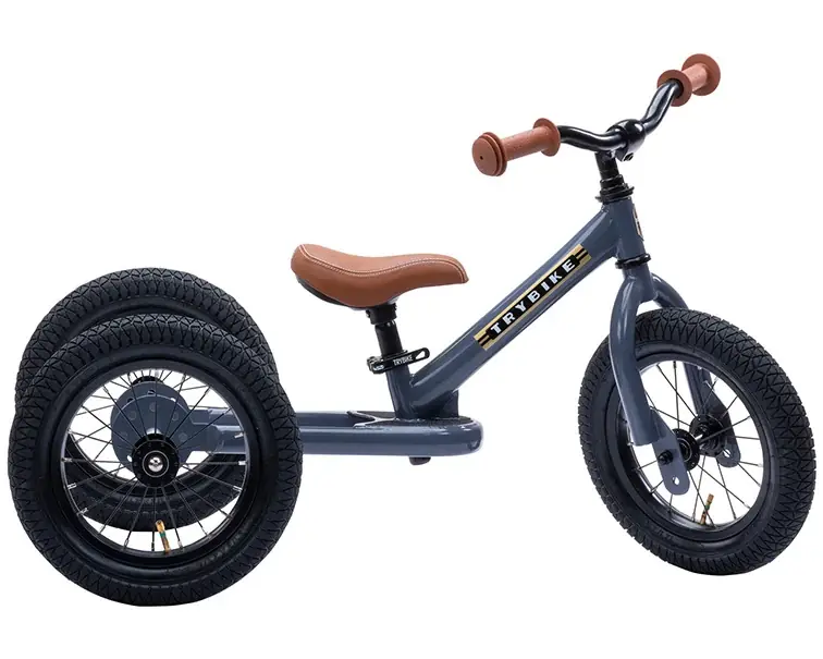 Uitverkoop Trybike Steel 2-in-1 loopfiets grijs glans