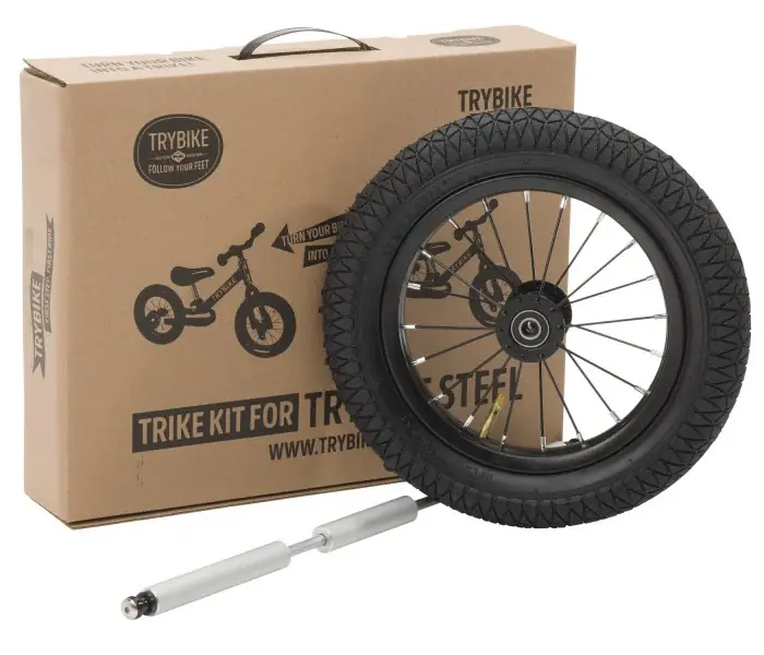 Trybike Steel derde wiel Extensie set zwart Lage Kosten