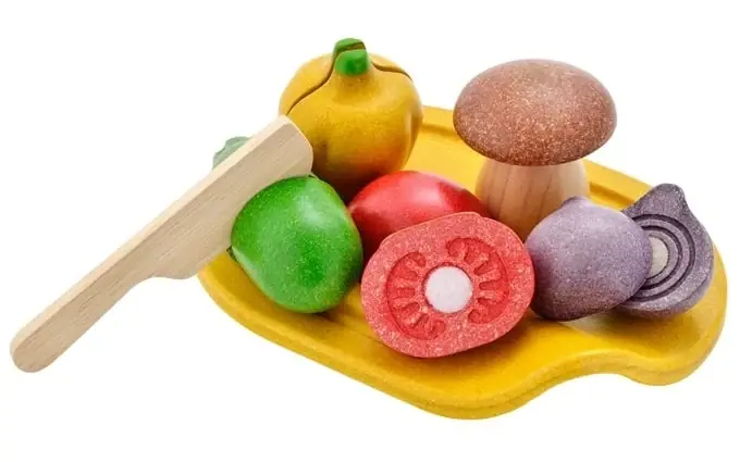 Plan Toys Houten Snijset Groenten Actieprijs