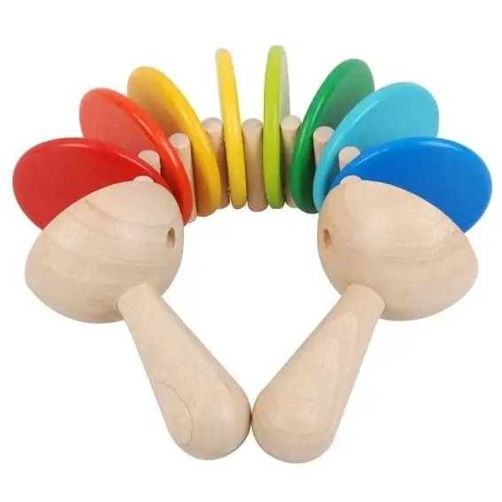 Hoge Kwaliteit Plan Toys houten Klepperaar