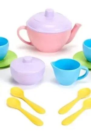 Green Toys Theeservies 'Tea Set' Tijdelijk Beschikbaar