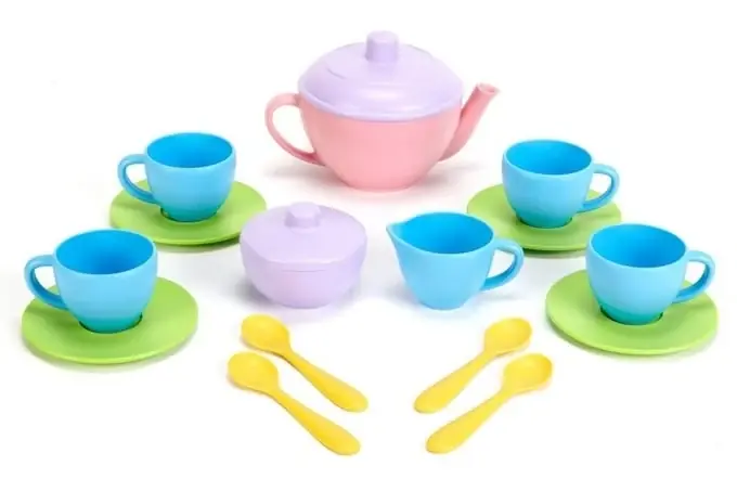 Green Toys Theeservies 'Tea Set' Tijdelijk Beschikbaar