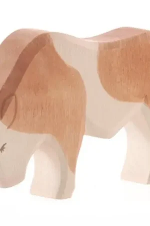 Goedkoop Ostheimer Houten Stier bruin gevlekt