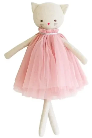 Gecertificeerd Alimrose Knuffel Poes, Aurelie Cat, Blush, 48 cm