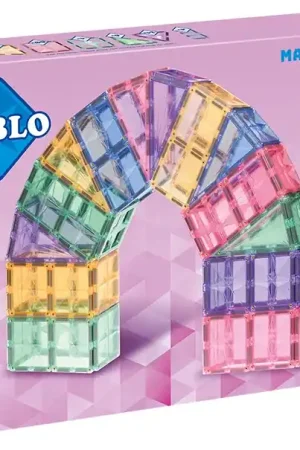 Coblo magnetische tegels pastel 100 stuks Speciale Aanbieding
