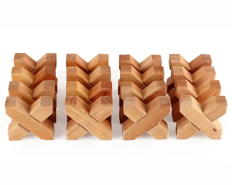 Veilige Betaling Bauspiel Blokkenset X-blokken, 16-delig