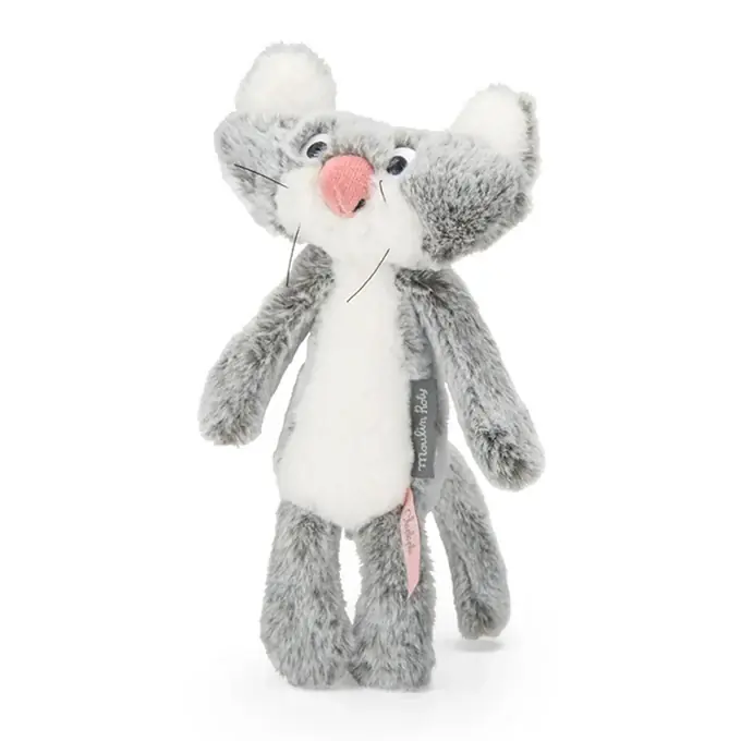 Weekendaanbieding Moulin Roty Knuffel Kat 'Chaplapla / Plattekat' Mini, 23cm