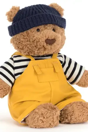 Jellycat Knuffel Beer in Zeeman outfit, Bartholomew Bear Seafarer Outfit Laatste Kans