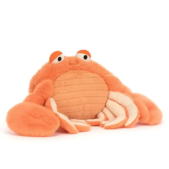Jellycat Knuffel Krab, Pinchsnap Crab, 20cm Favoriet