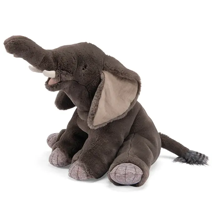 Moulin Roty Knuffel Olifant Groot, 'Tout autour du monde' Betrouwbaar