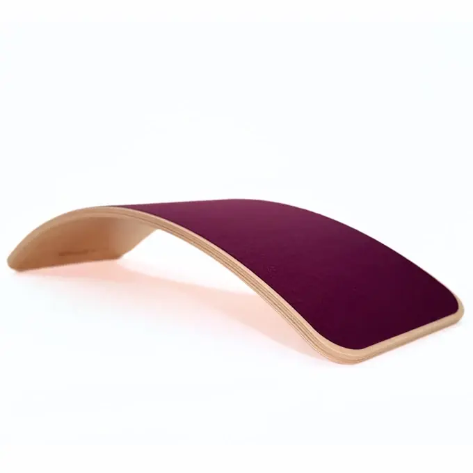 Wobbel Large - wolvilt - Aubergine - Nieuw Model Betaalbaar