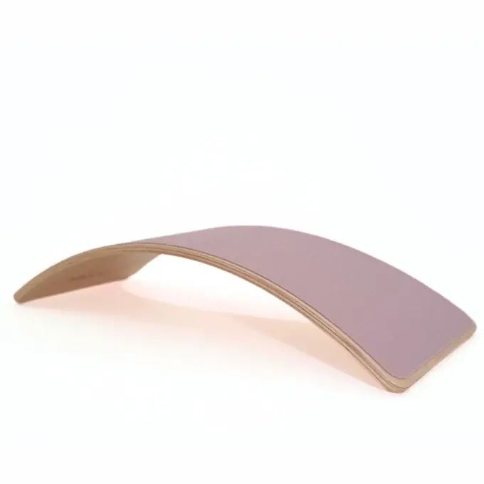 Gereduceerde Prijs Wobbel Starter blank gelakt met Wolvilt Wild Rose