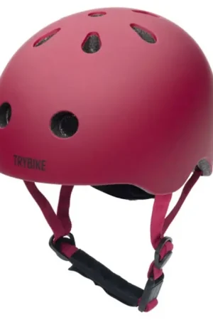 Trybike Coconuts fietshelm XS vintage mat rood Gecertificeerd