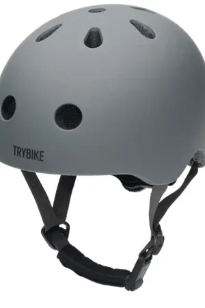 Trybike Coconuts fietshelm XS vintage mat grijs Dagaanbieding