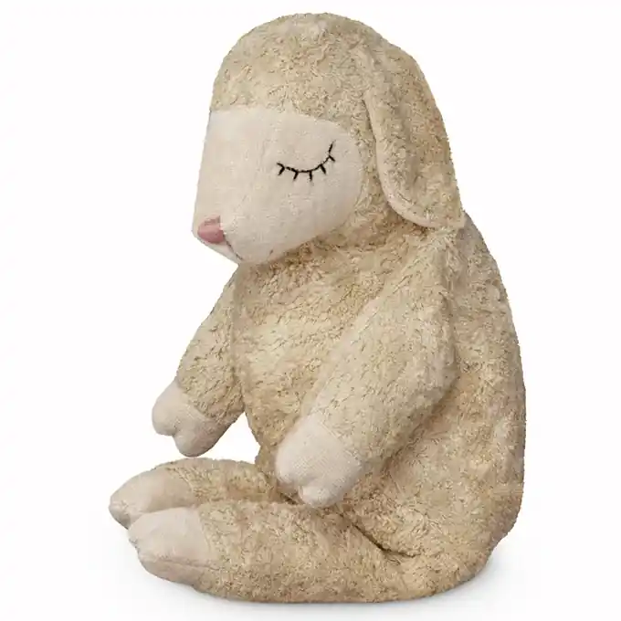Finale Uitverkoop Senger Knuffel met warmtekussen, Schaap Linen/Off White Groot